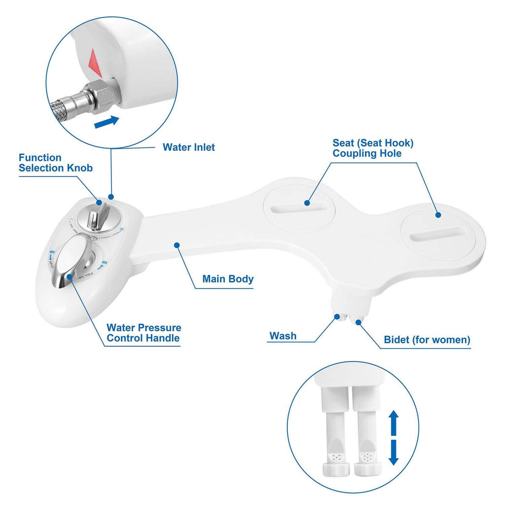 Cold Water Spray Bidet Self-Cleaning by DailySale