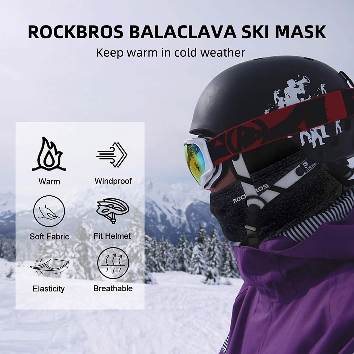 Cold Weather Ski Mask for Men by DailySale
