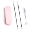 Collapsable Telescopic Reusable Drinkable Straw by DailySale