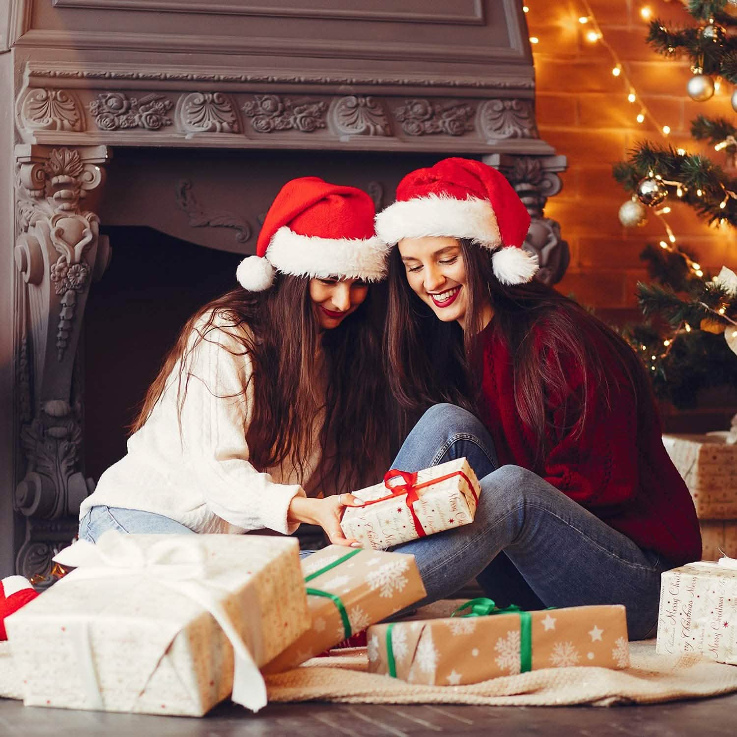 Comfort Christmas Hats Extra Thick Classic Fur by DailySale