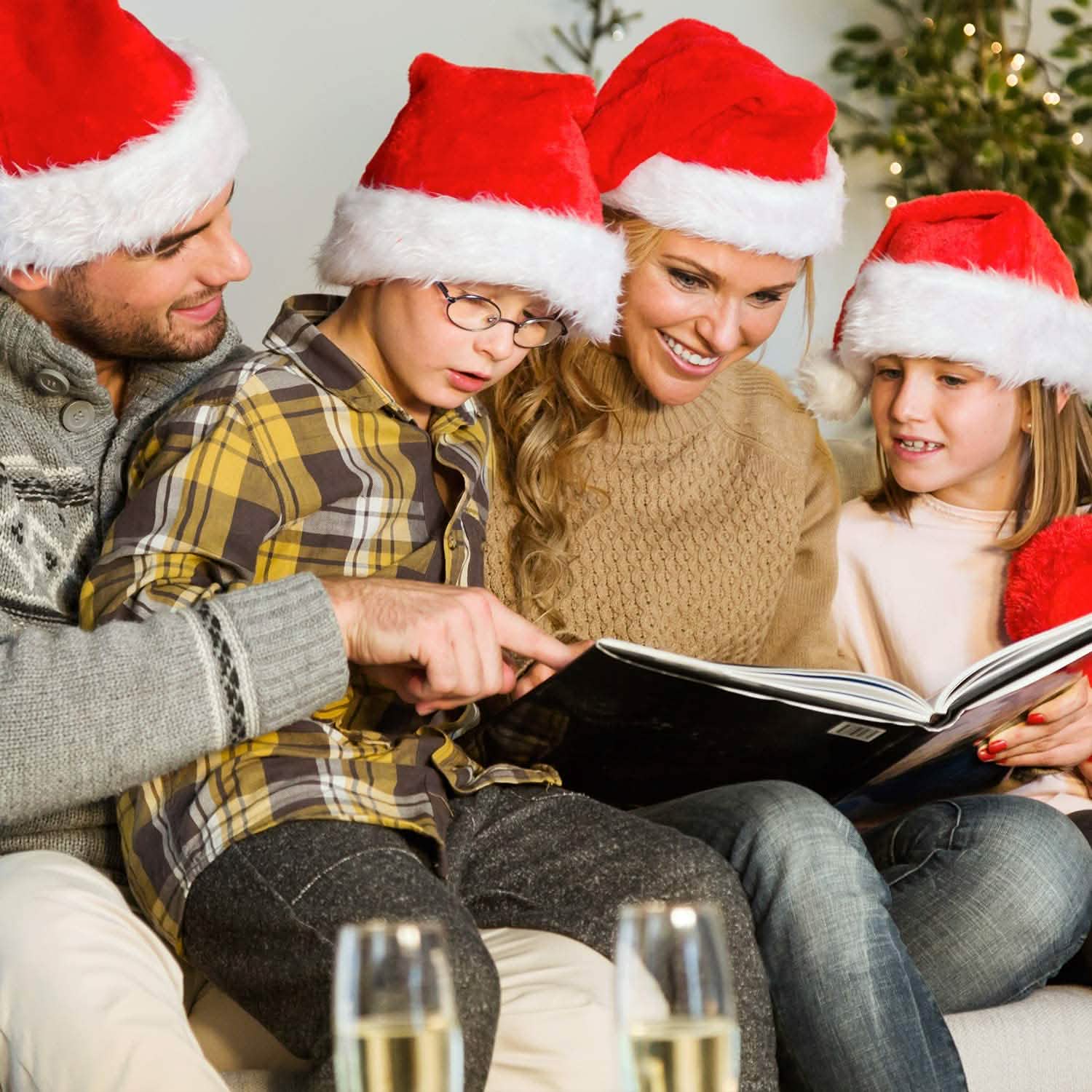 Comfort Christmas Hats Extra Thick Classic Fur by DailySale
