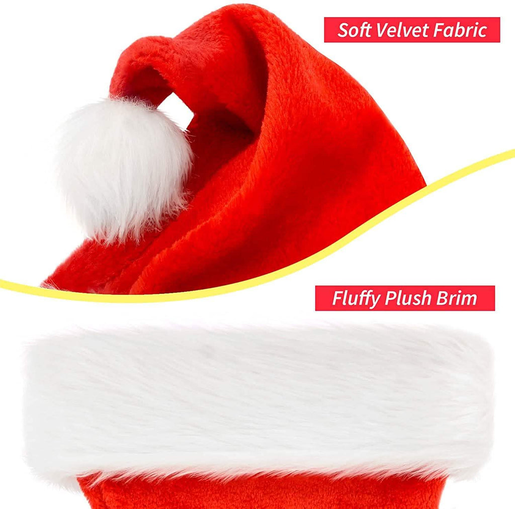 Comfort Christmas Hats Extra Thick Classic Fur by DailySale
