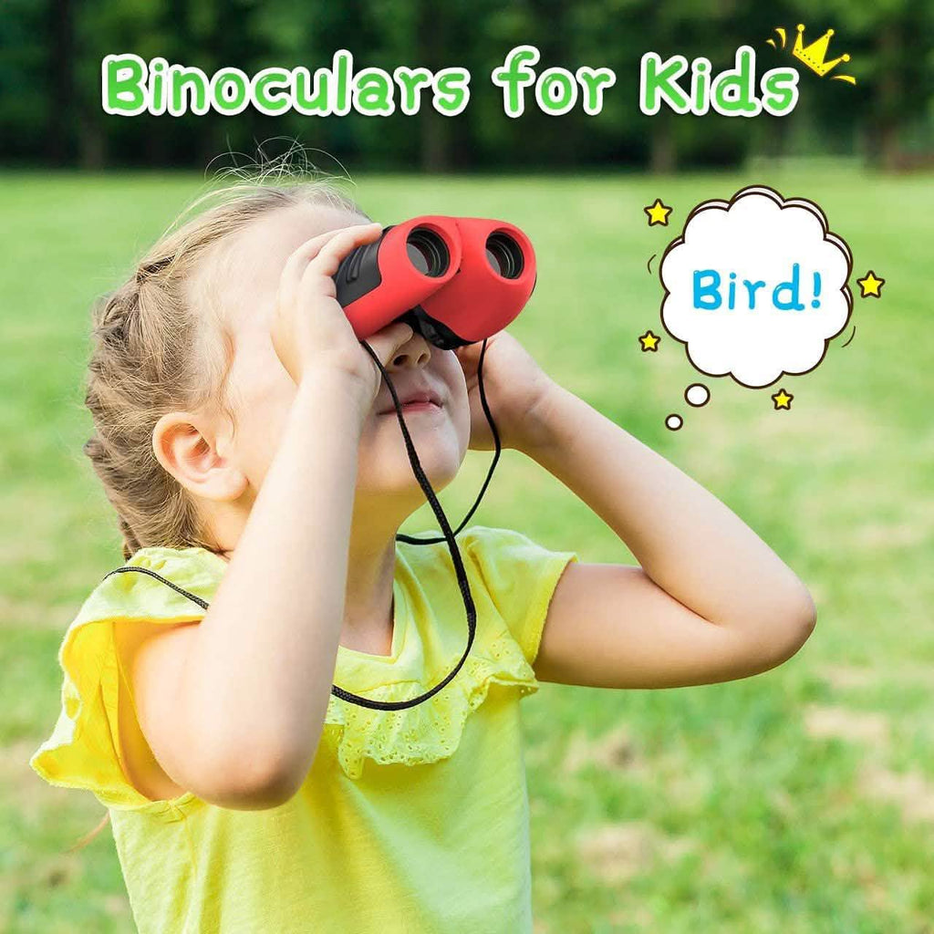Compact High Resolution Shockproof Binoculars for Kids by DailySale