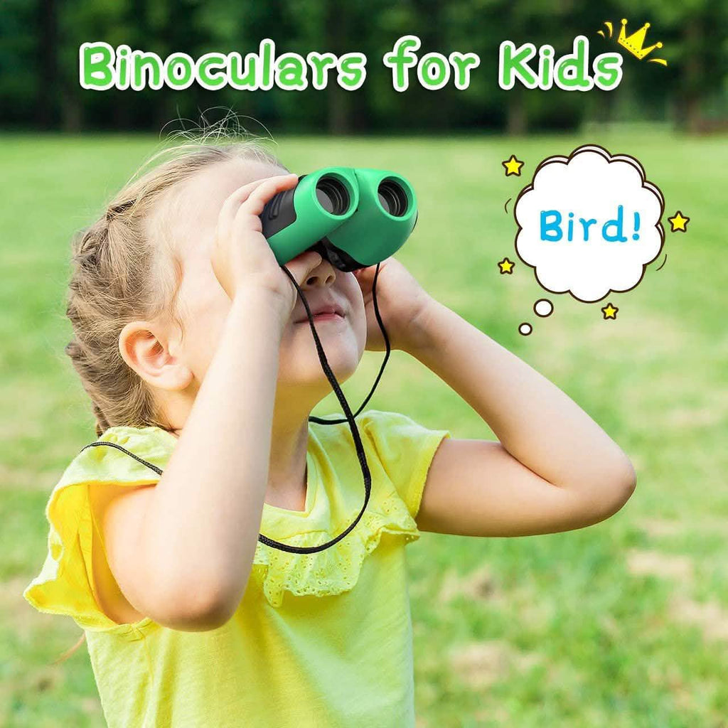 Compact High Resolution Shockproof Binoculars for Kids by DailySale