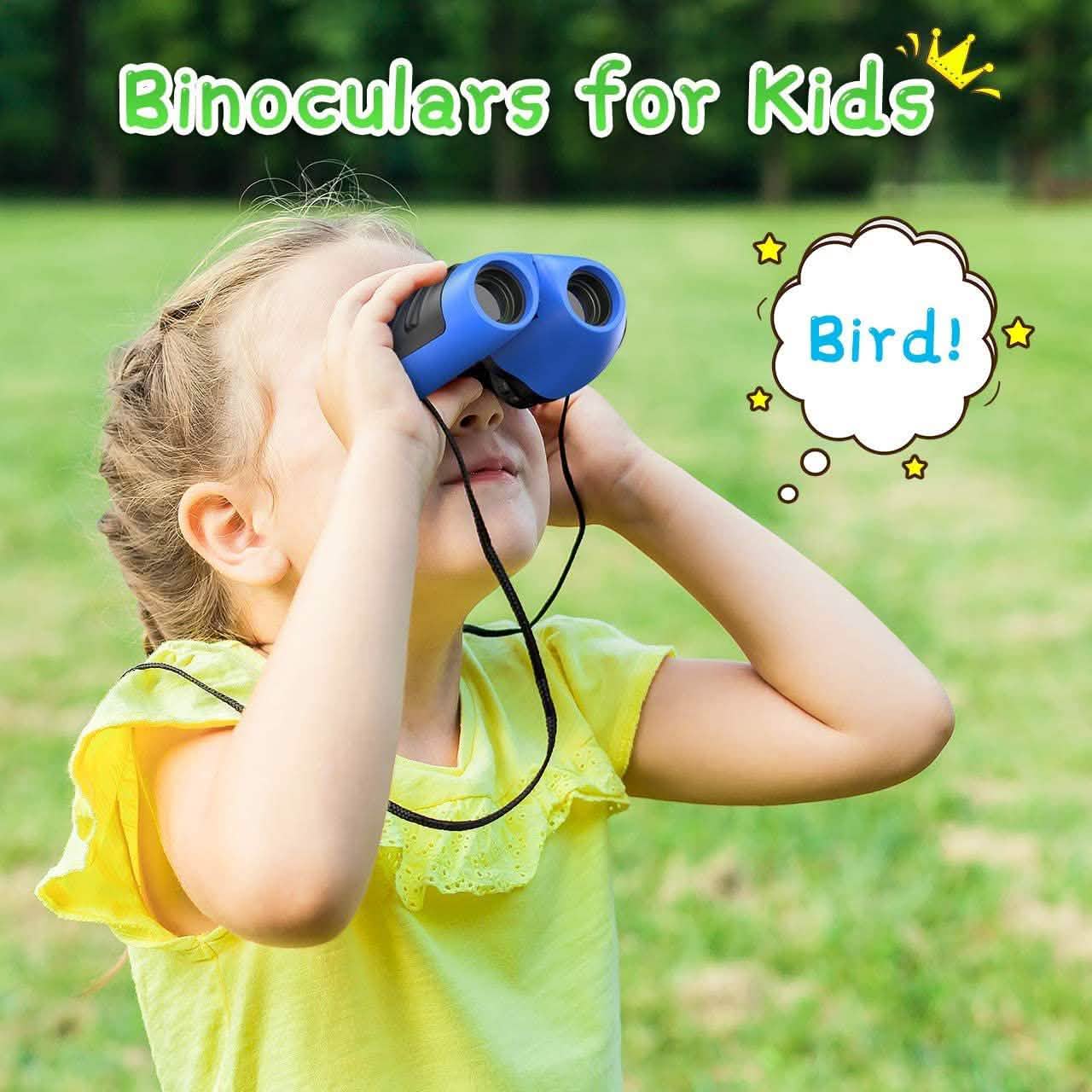 Compact High Resolution Shockproof Binoculars for Kids by DailySale