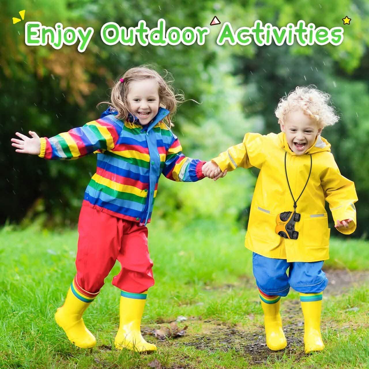 Compact High Resolution Shockproof Binoculars for Kids by DailySale