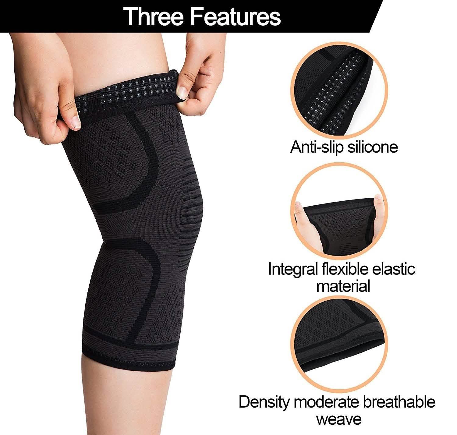 Compression Knee Sleeve - Assorted Colors and Sizes by DailySale