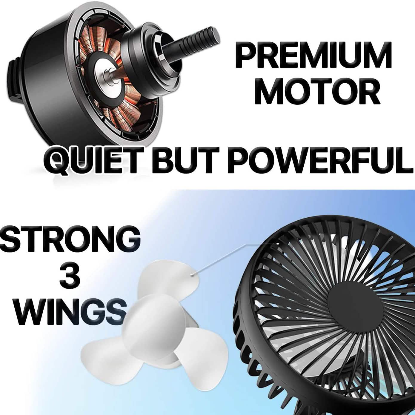 Cooling Car Fan USB Plug for Car/Vehicle by DailySale