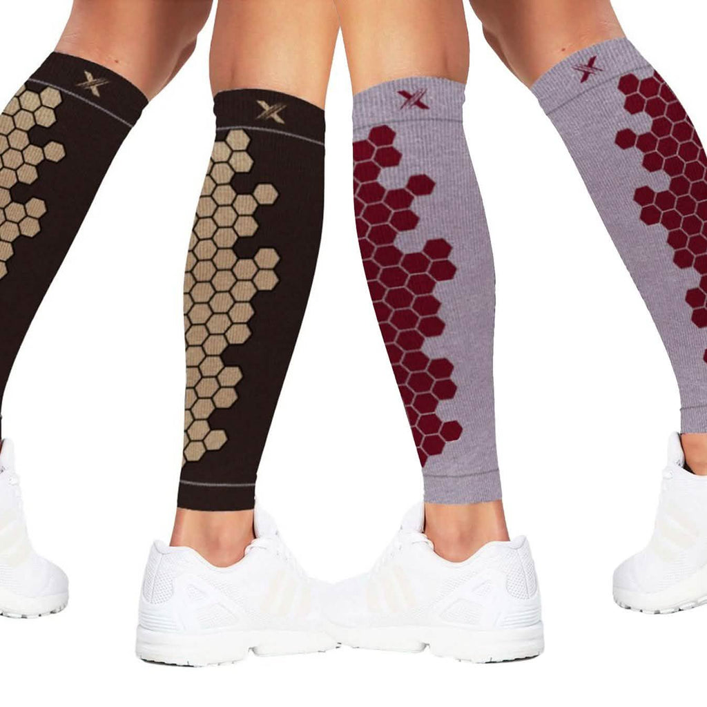 Copper Infused High Performance Compression and Support Calf Sleeves by DailySale
