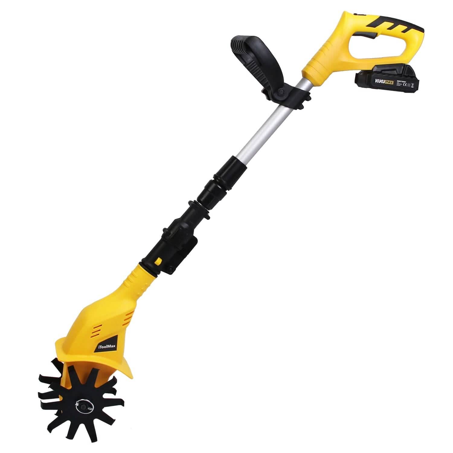 Cordless Electric Garden Tiller Cultivator With 20V Rechargeable Battery by DailySale