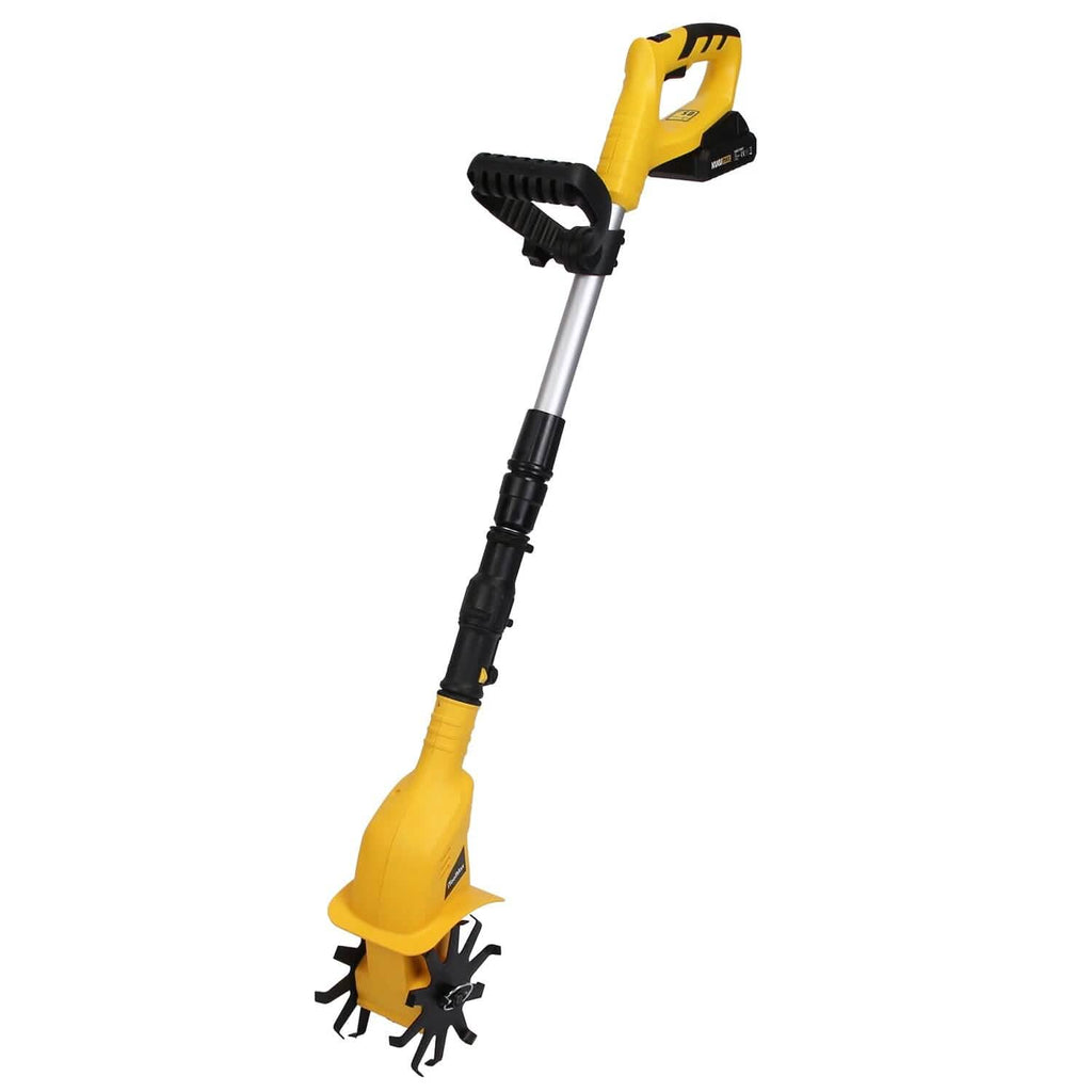 Cordless Electric Garden Tiller Cultivator With 20V Rechargeable Battery by DailySale