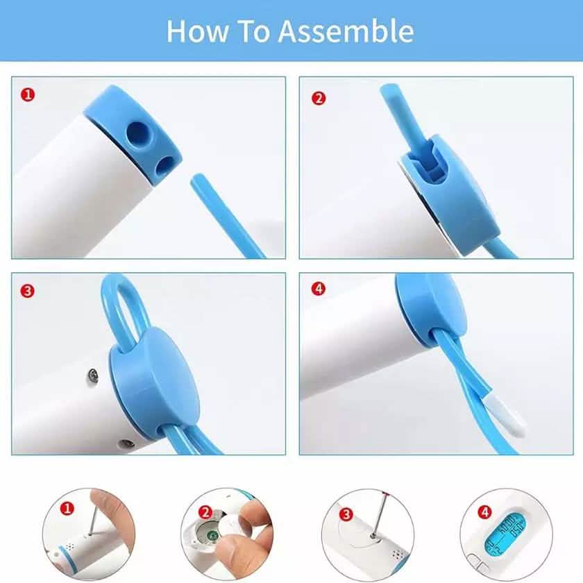 Cordless Weighted Jump Rope Digital Smart Skipping Jump Ropes with Counter by DailySale