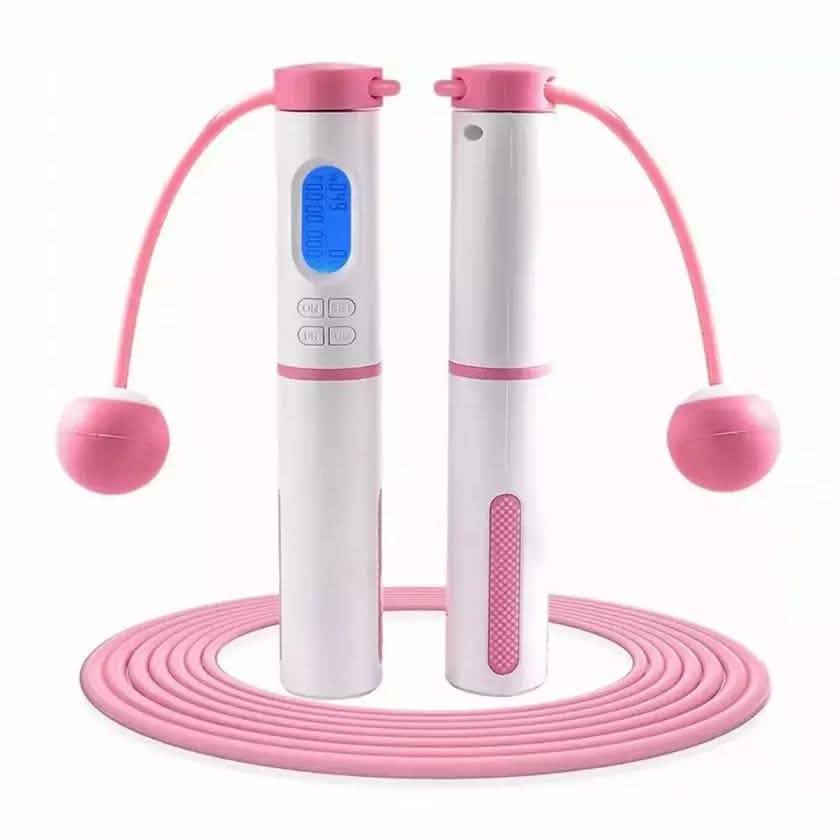 Cordless Weighted Jump Rope Digital Smart Skipping Jump Ropes with Counter by DailySale