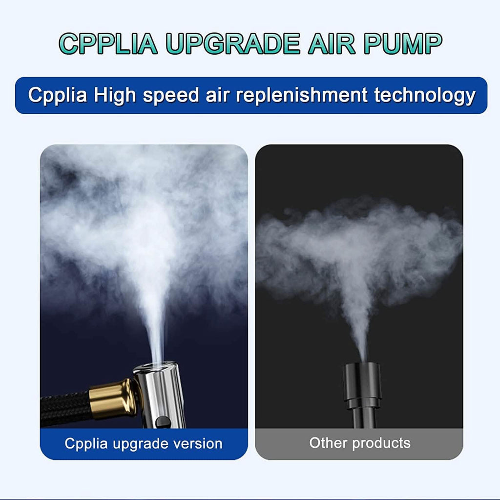 Cpplia Wireless Air Pump Digital Tire Pressure Detection LED Tire Inflator by DailySale