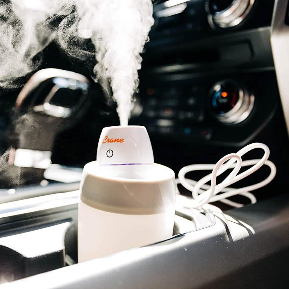 Crane USA INC EE-5950 Travel Ultrasonic Cool Mist Humidifier by DailySale
