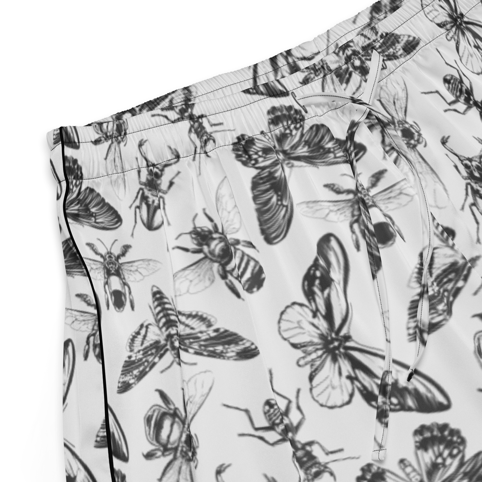 Crawly Couture Silky Pajama Shorts by Goth Cloth Co.