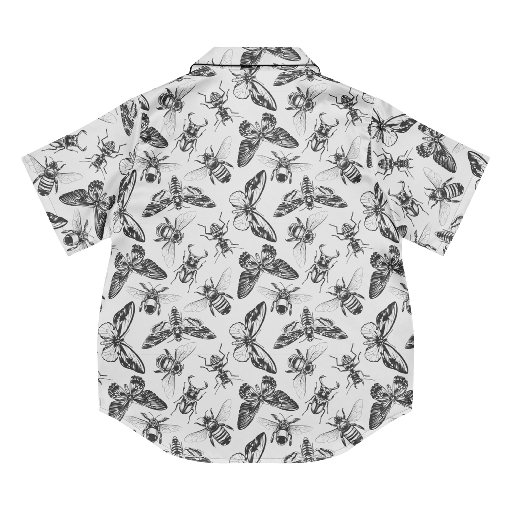 Crawly Couture Silky Pajama Top by Goth Cloth Co.