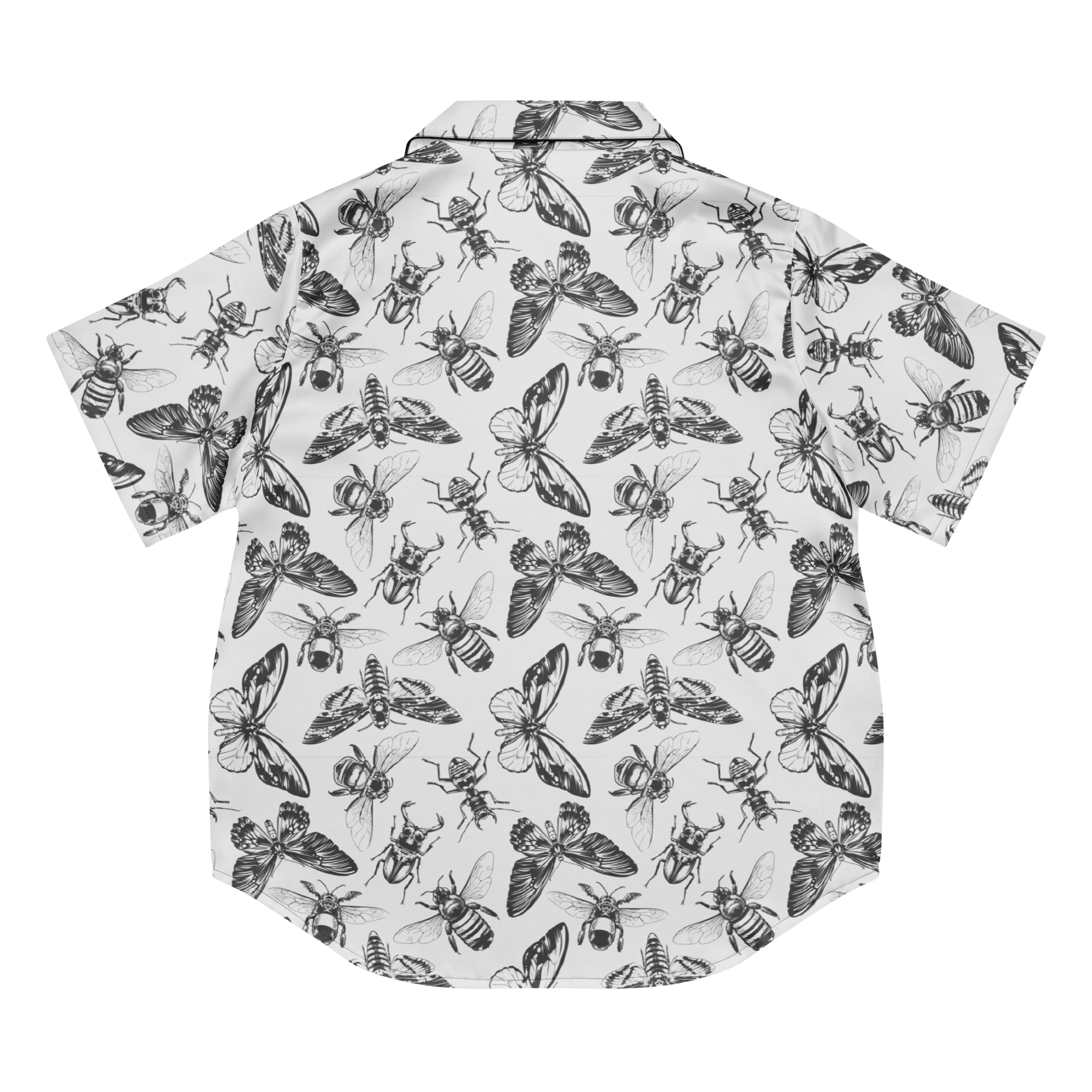 Crawly Couture Silky Pajama Top by Goth Cloth Co.