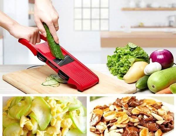 Creative Mandoline Slicer Vegetable Cutter with Stainless Steel Blade by DailySale
