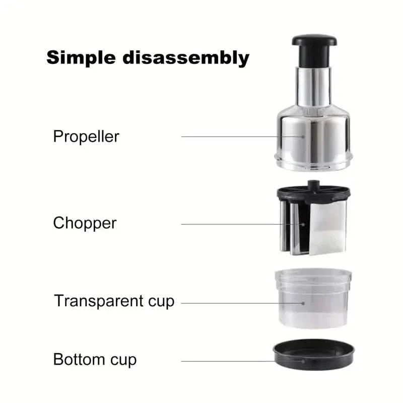 Stainless Steel Garlic Cutter by DailySale