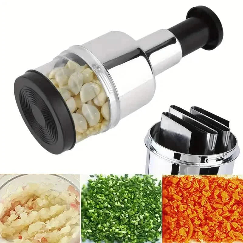Stainless Steel Garlic Cutter by DailySale