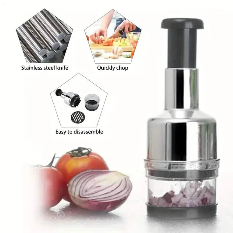 Stainless Steel Garlic Cutter by DailySale