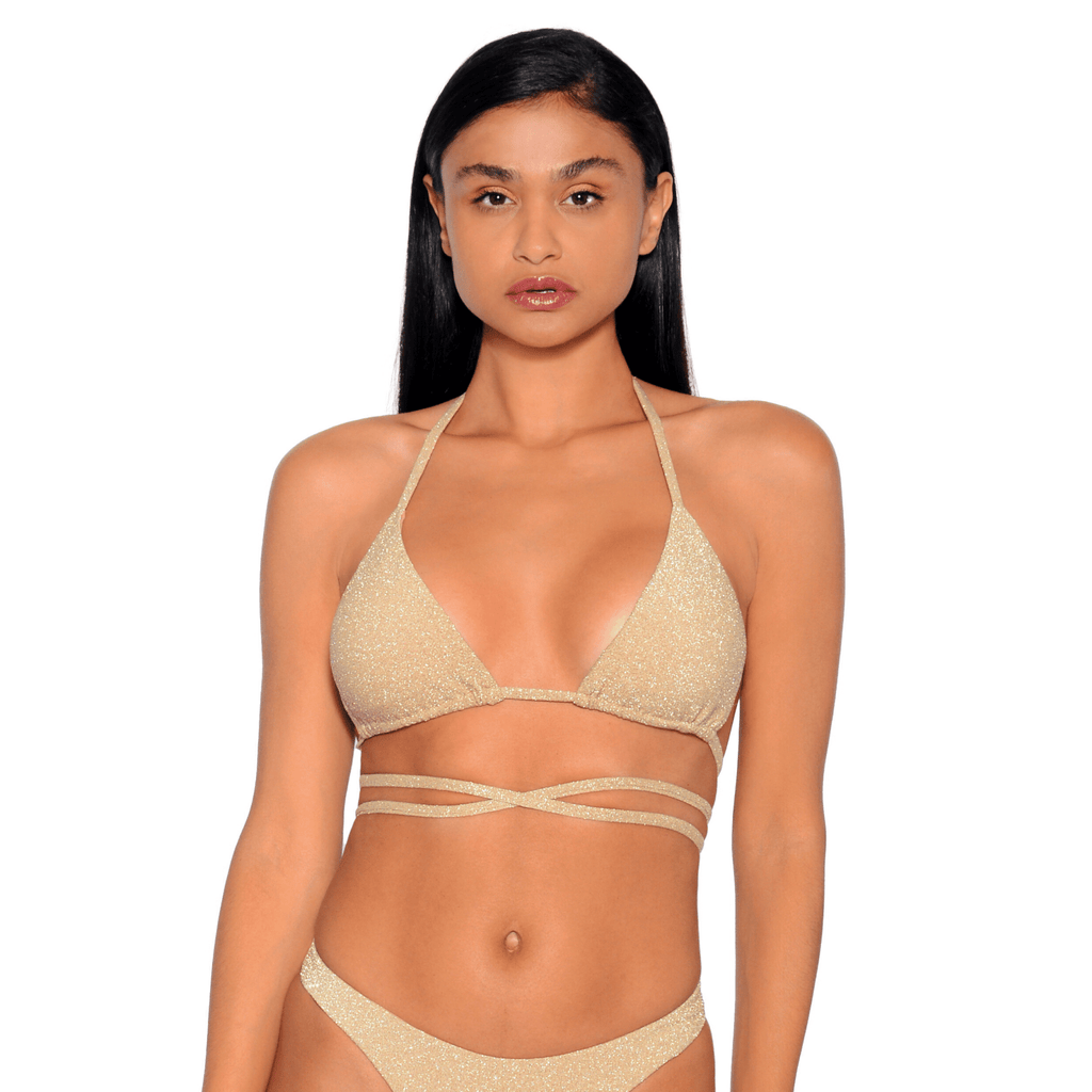 Cristalle Bikini High leg Bottom by Acqua de Luxe Beachwear