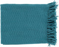 Chiconcuac Aqua Throw Blanket - Goddess Imports Marketplace