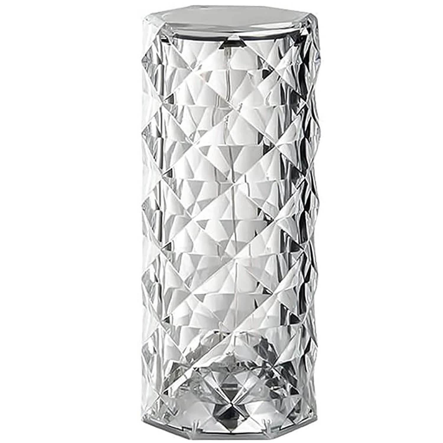 Crystal Diamond Rose Table Lamp by DailySale