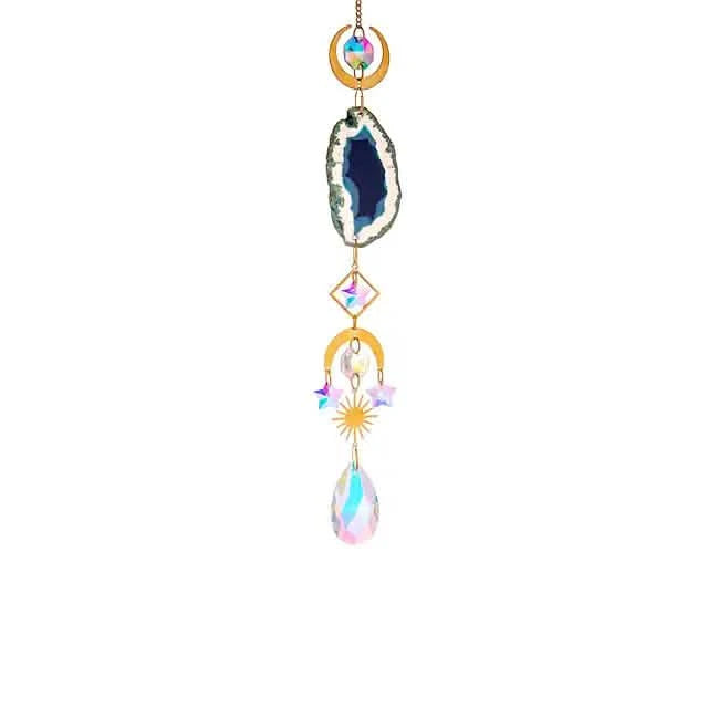 Crystal Sun Catcher Pendant Wind Chime Home Decor by DailySale