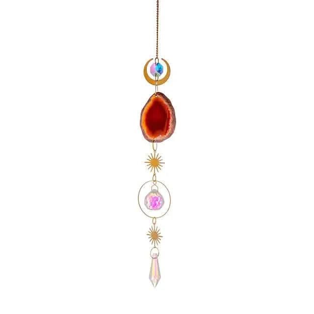 Crystal Sun Catcher Pendant Wind Chime Home Decor by DailySale
