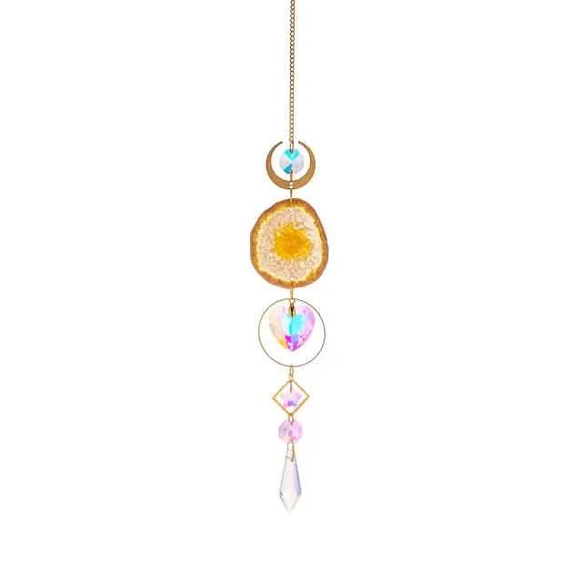 Crystal Sun Catcher Pendant Wind Chime Home Decor by DailySale