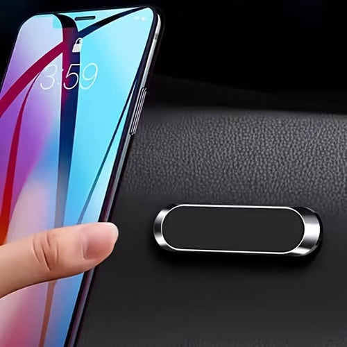 2-Pack: Super Magnetic Car Phone Holder – Black, Compact & Secure Grip by DailySale