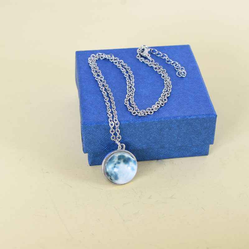Cosmic Dream Starry Sky Time Gem Necklace