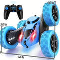 RC Remote Control Car – 4WD, 360° Flip Stunt, LED Lights, Ages 6+ by DailySale