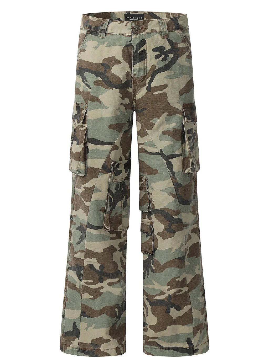Men's Relaxed Fit Camo Cargo Pants