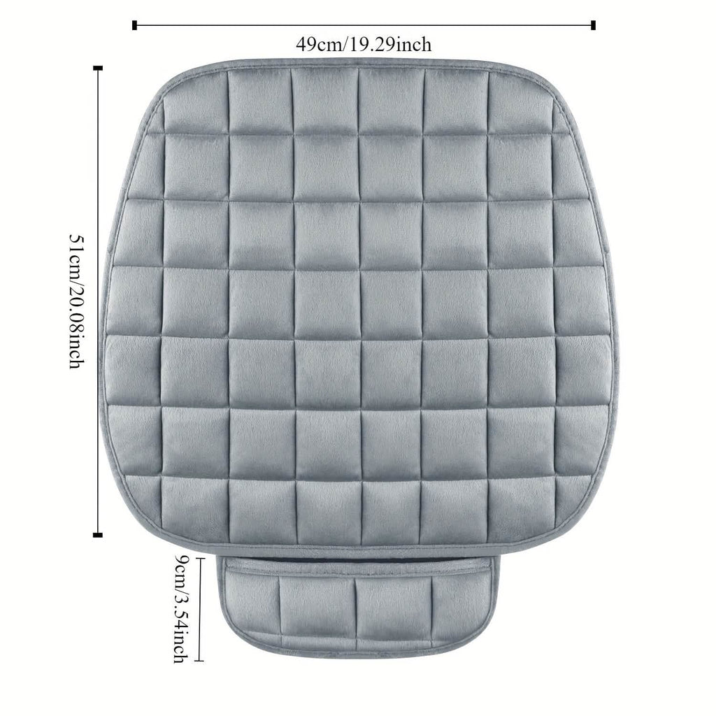 Winter Car Seat Cover – Universal Front Seat Cushion, Anti-Slip, Breathable by DailySale