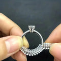 4-Piece Set: Invisible Silicone Ring Size Adjusters – Unisex, Flexible, Minimalist by DailySale