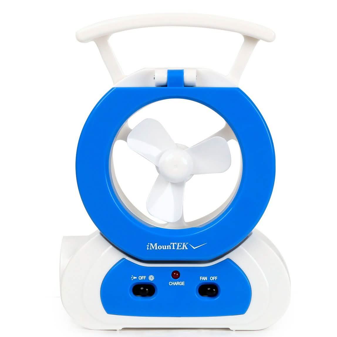 Desk Cooling Fan with 180 Degree Adjustable LED Lamp by DailySale