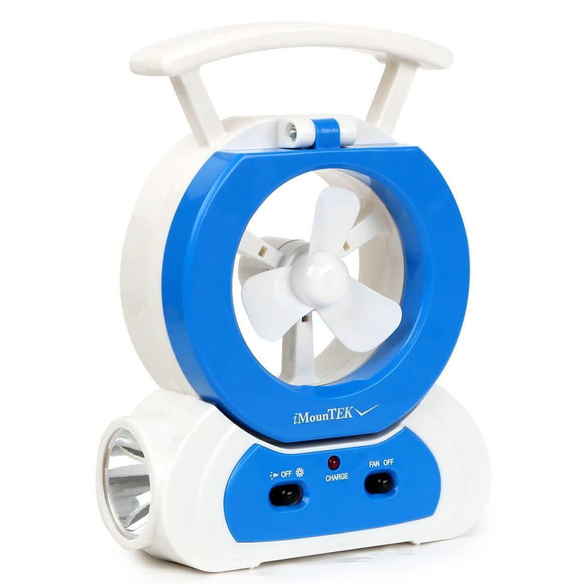 Desk Cooling Fan with 180 Degree Adjustable LED Lamp by DailySale