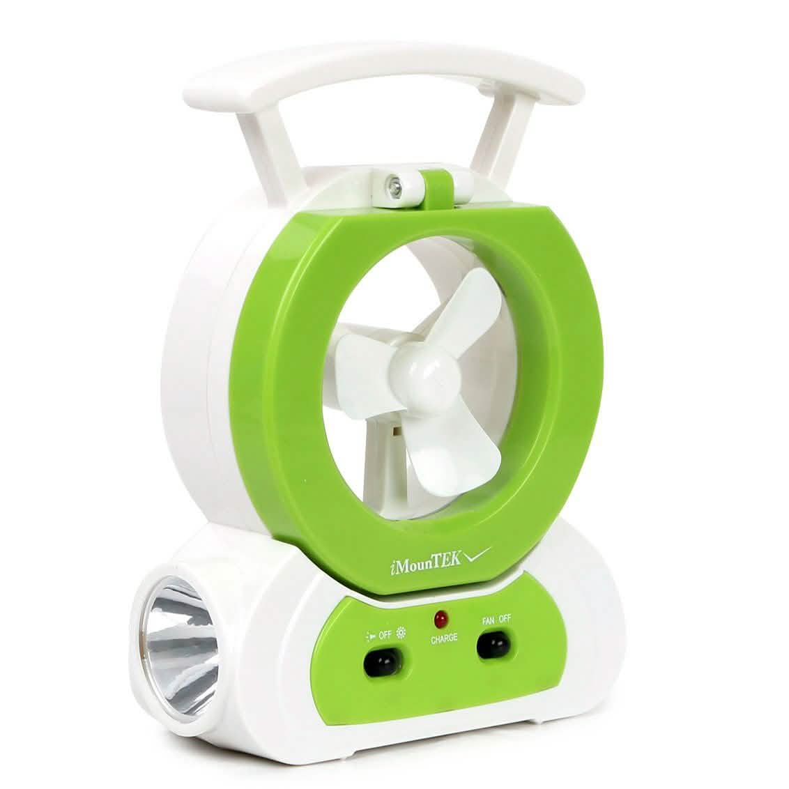 Desk Cooling Fan with 180 Degree Adjustable LED Lamp by DailySale