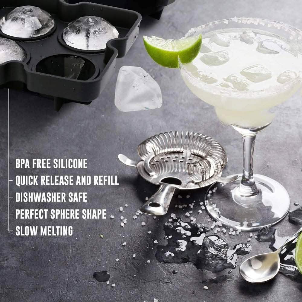 Diamond Flexible Silicone Ice Cube Mold Tray by DailySale