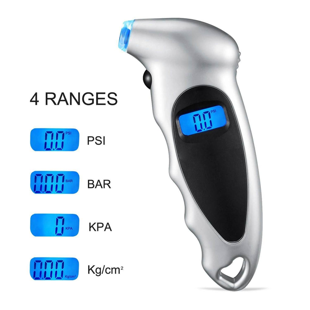Digital Tire Pressure Gauge 150 PSI 4 Settings by DailySale