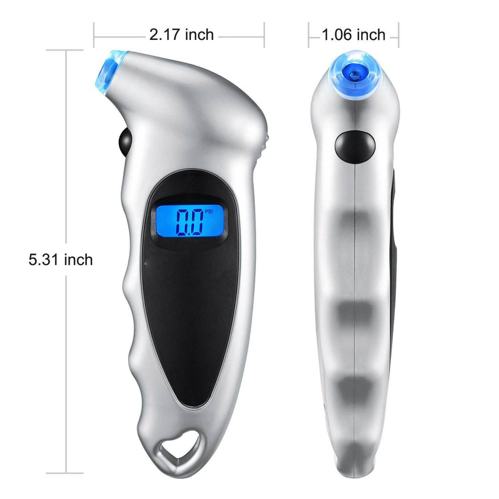 Digital Tire Pressure Gauge 150 PSI 4 Settings by DailySale