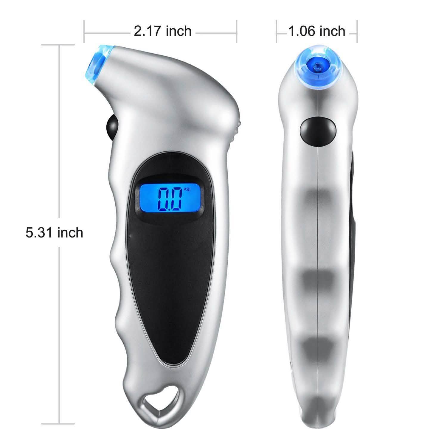 Digital Tire Pressure Gauge 150 PSI 4 Settings by DailySale