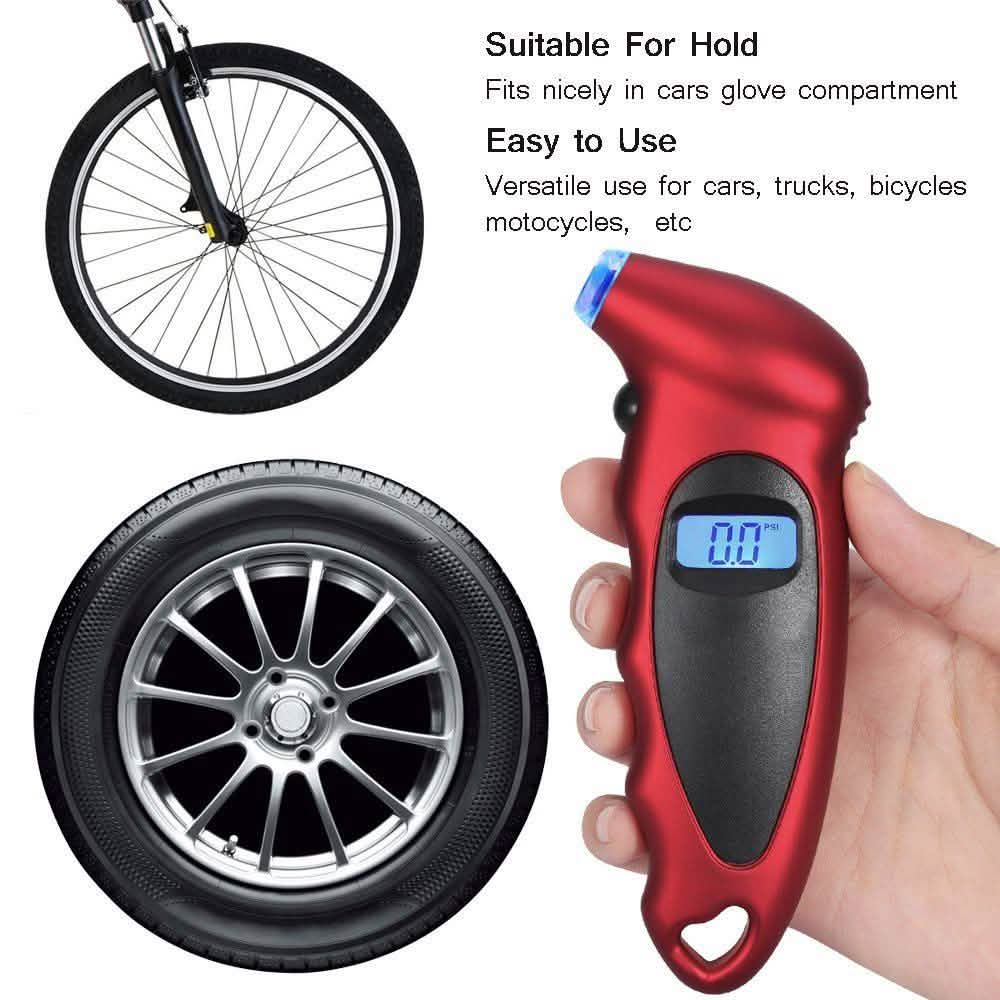 Digital Tire Pressure Gauge 150 PSI 4 Settings by DailySale