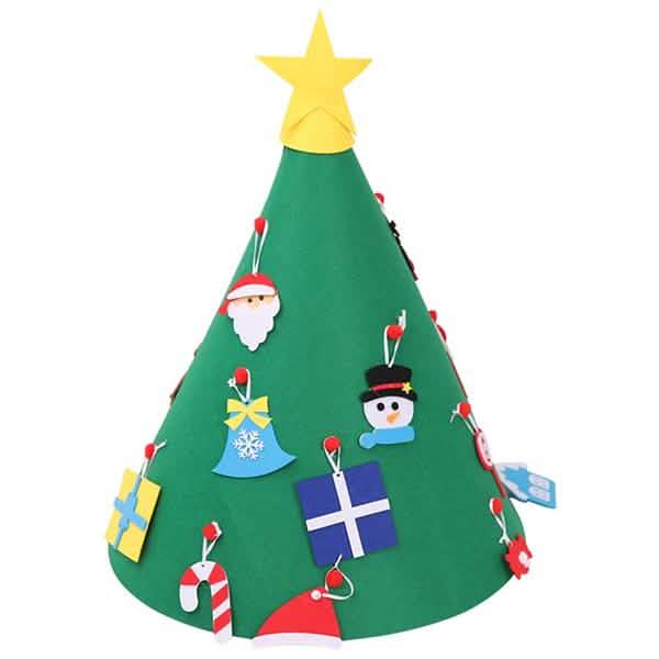 DIY 3D Felt Christmas Tree Upgraded Toddler Christmas Tree by DailySale