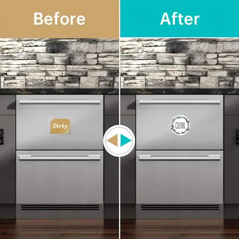 DIY Magnetic Refrigerator Sticker by DailySale