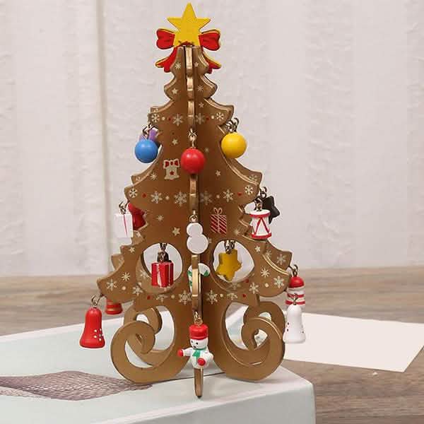 DIY Stereo Wooden Christmas Tree - Christmas Decoration Ornaments by DailySale