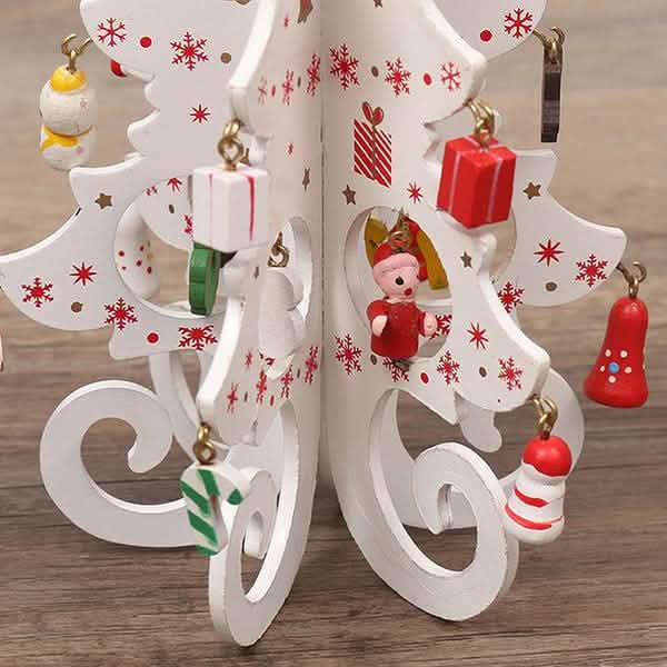 DIY Stereo Wooden Christmas Tree - Christmas Decoration Ornaments by DailySale